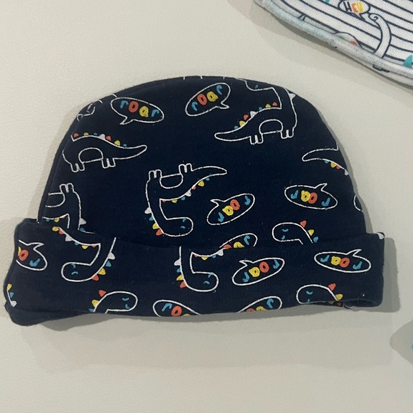 Bundle of 3 Zak & Zoey Baby boy hats/ caps size 0-3 months - Picture 3 of 6